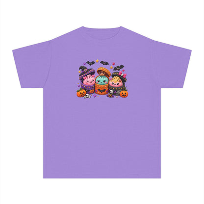 3D LOOKING Cute Squishy Halloween Friends Kids Tee