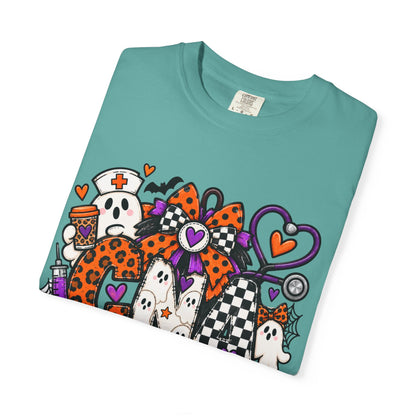 CNA Cute Spooky Pumpkin & Ghost Graphic Tee