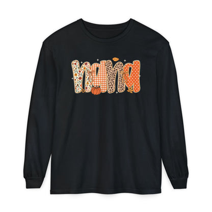 NANA Autumn Pumpkin Graphic Long Sleeve Tee