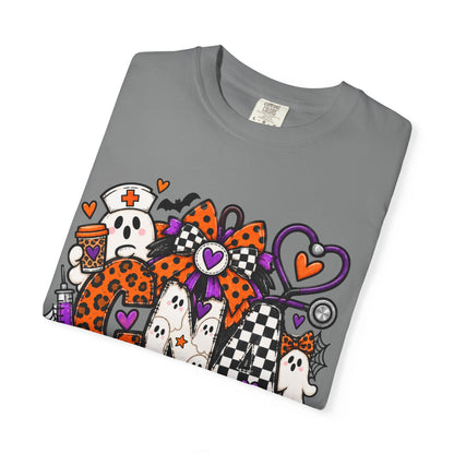 CNA Cute Spooky Pumpkin & Ghost Graphic Tee
