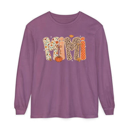MIMI Autumn Pumpkin Graphic Long Sleeve Tee