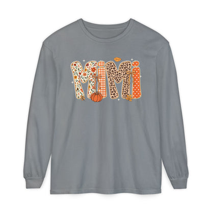 MIMI Autumn Pumpkin Graphic Long Sleeve Tee