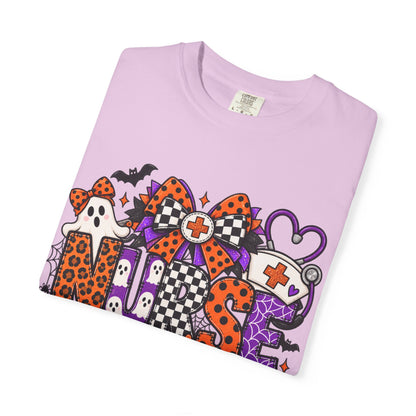 NURSE Ghost & Pumpkin Graphic Tee