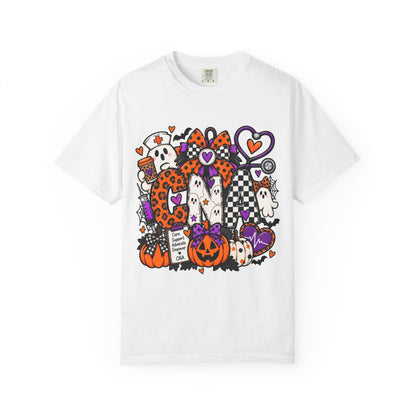 CNA Cute Spooky Pumpkin & Ghost Graphic Tee