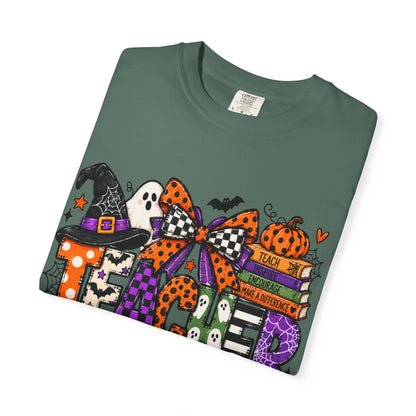 TEACHER Ghost & Pumpkin Graphic Tee