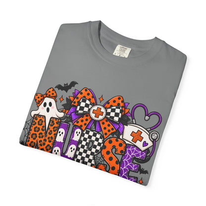NURSE Ghost & Pumpkin Graphic Tee