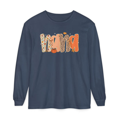 NANA Autumn Pumpkin Graphic Long Sleeve Tee