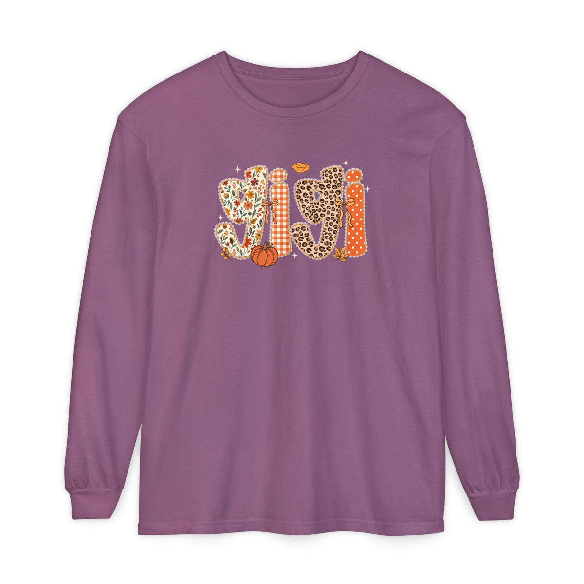 GIGI Autumn Pumpkin Graphic Long Sleeve Tee