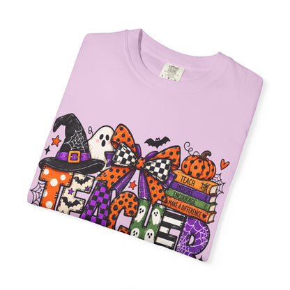 TEACHER Ghost & Pumpkin Graphic Tee