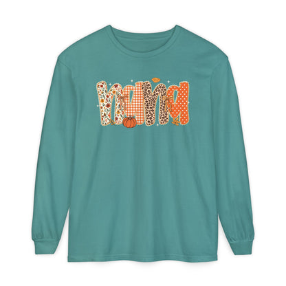 NANA Autumn Pumpkin Graphic Long Sleeve Tee