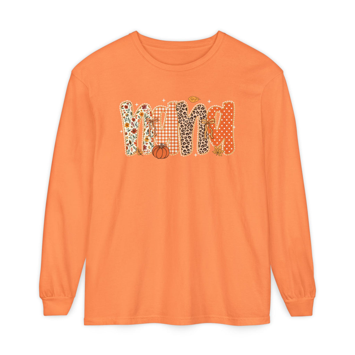 NANA Autumn Pumpkin Graphic Long Sleeve Tee