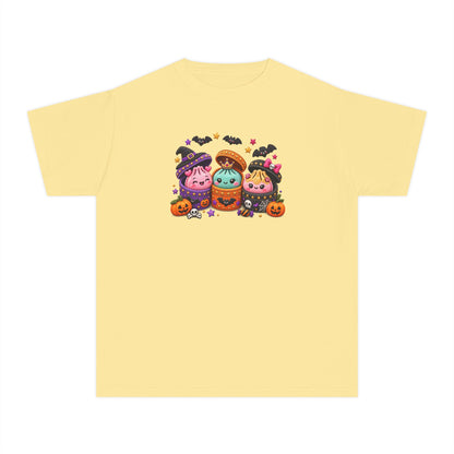 3D LOOKING Cute Squishy Halloween Friends Kids Tee