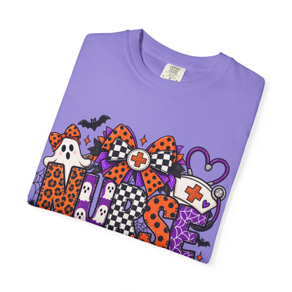 NURSE Ghost & Pumpkin Graphic Tee