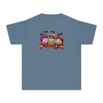 3D LOOKING Cute Squishy Halloween Friends Kids Tee