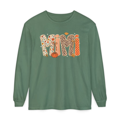 MIMI Autumn Pumpkin Graphic Long Sleeve Tee