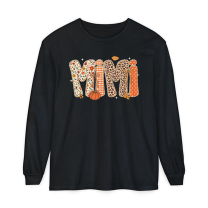 MIMI Autumn Pumpkin Graphic Long Sleeve Tee