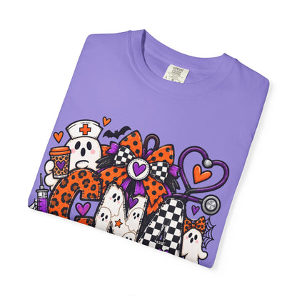 CNA Cute Spooky Pumpkin & Ghost Graphic Tee