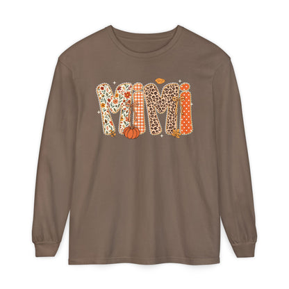 MIMI Autumn Pumpkin Graphic Long Sleeve Tee