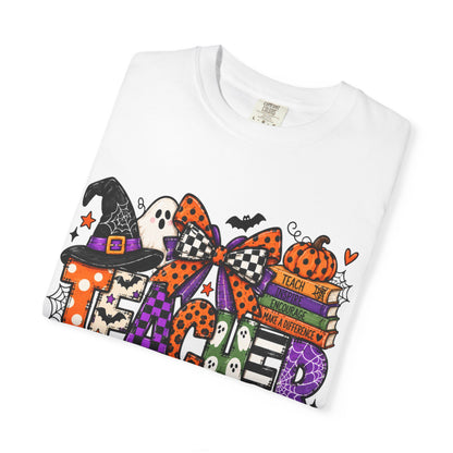 TEACHER Ghost & Pumpkin Graphic Tee
