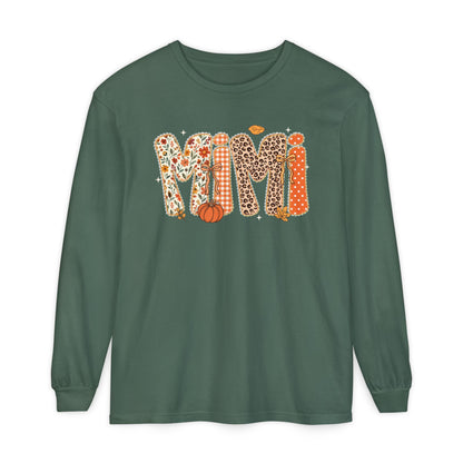 MIMI Autumn Pumpkin Graphic Long Sleeve Tee
