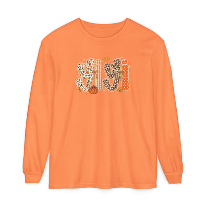 GIGI Autumn Pumpkin Graphic Long Sleeve Tee