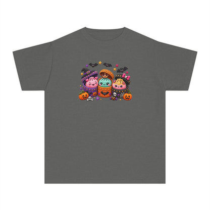 3D LOOKING Cute Squishy Halloween Friends Kids Tee
