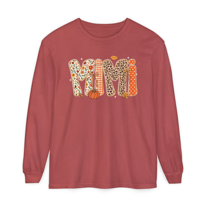 MIMI Autumn Pumpkin Graphic Long Sleeve Tee