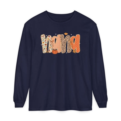 NANA Autumn Pumpkin Graphic Long Sleeve Tee