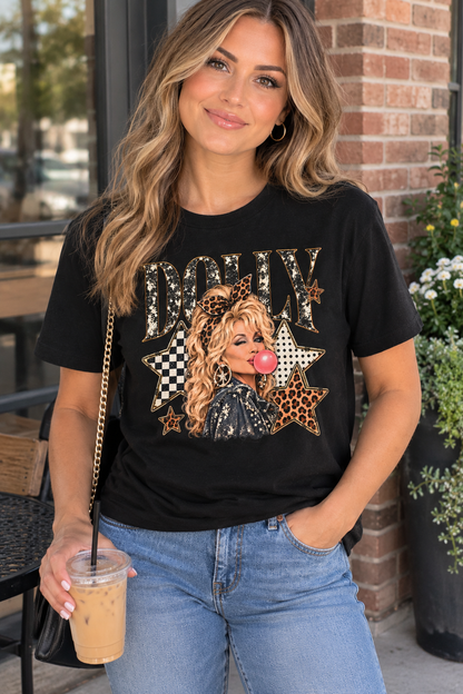 Retro Dolly Bubblegum Graphic Tee