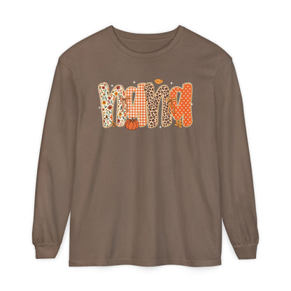NANA Autumn Pumpkin Graphic Long Sleeve Tee