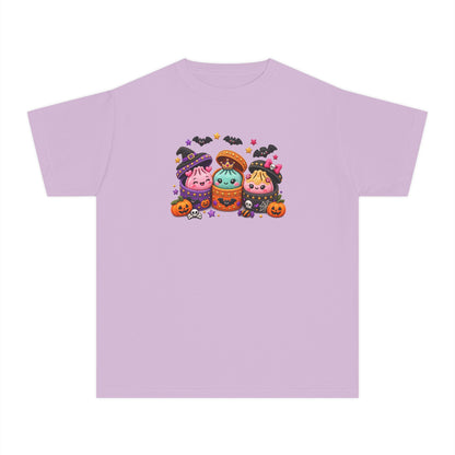 3D LOOKING Cute Squishy Halloween Friends Kids Tee