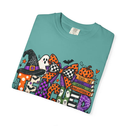 TEACHER Ghost & Pumpkin Graphic Tee