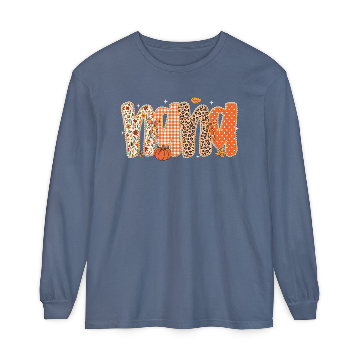 NANA Autumn Pumpkin Graphic Long Sleeve Tee
