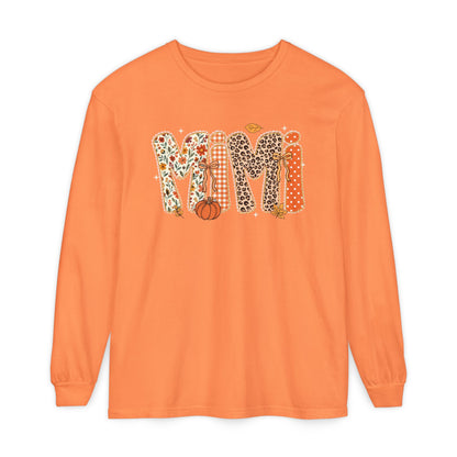 MIMI Autumn Pumpkin Graphic Long Sleeve Tee