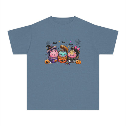 GLITTER LOOKING Cute Squishy Halloween Friends Kids Tee