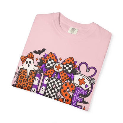 NURSE Ghost & Pumpkin Graphic Tee