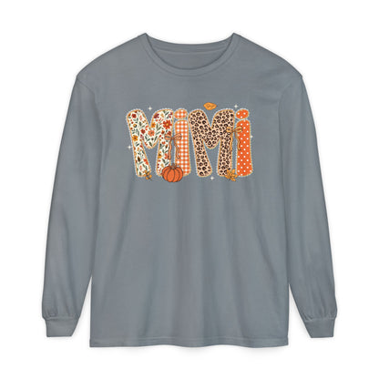 MIMI Autumn Pumpkin Graphic Long Sleeve Tee