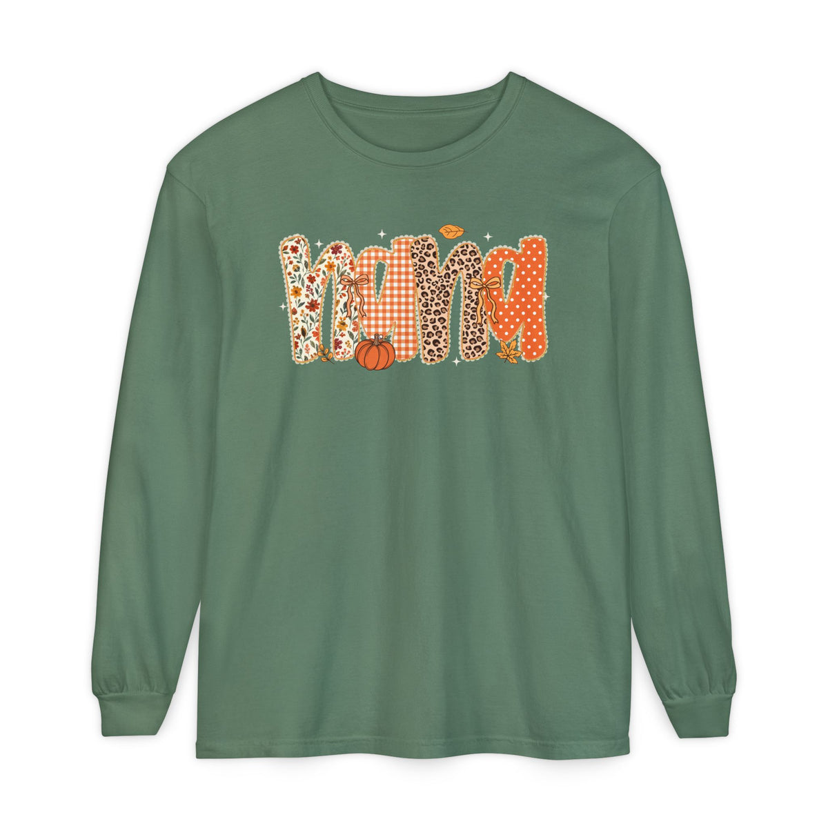 NANA Autumn Pumpkin Graphic Long Sleeve Tee