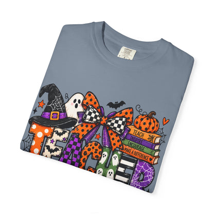 TEACHER Ghost & Pumpkin Graphic Tee