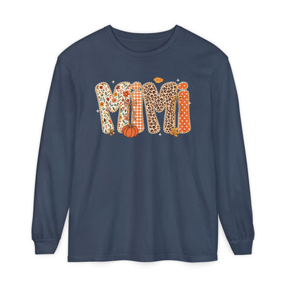 MIMI Autumn Pumpkin Graphic Long Sleeve Tee