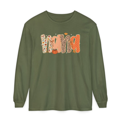 NANA Autumn Pumpkin Graphic Long Sleeve Tee