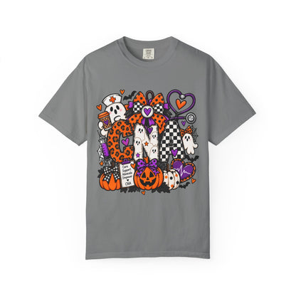 CNA Cute Spooky Pumpkin & Ghost Graphic Tee