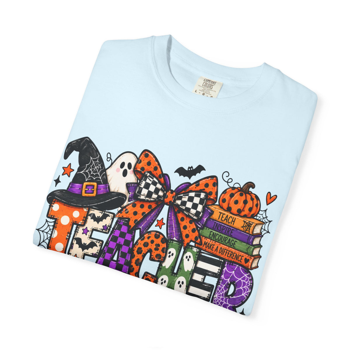 TEACHER Ghost & Pumpkin Graphic Tee